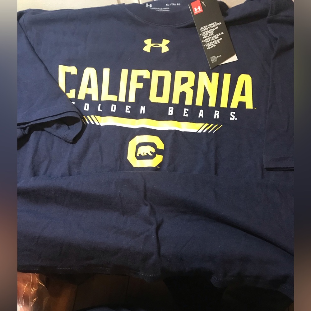 California Golden Bear XL Shirt Under Armour Brand New